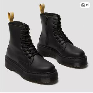 Dr. Martens Vegan Jadon II Mono Platform Boots Black 8